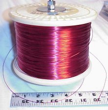 Photo of magnet wire spool