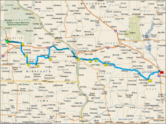 Day 8 Rochester to Wisconsin Dells