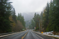 Winter travel from Forks to Port Angeles