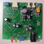 top view of control electronics