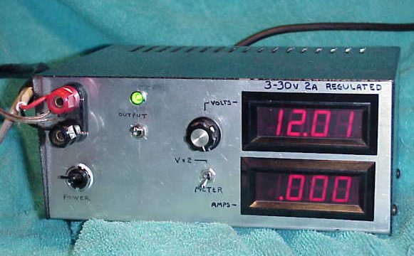 Photo of home-made power supply