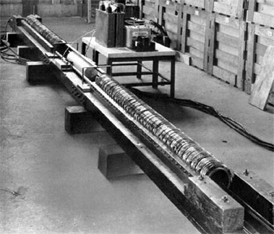 Pair of horizontal gun coils