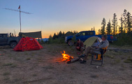 Camping on Fox Peak