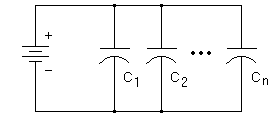 Parallel capacitors